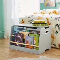 Kids Reese Bookcase with Toy Box - thumbnail 1