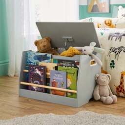 Kids Reese Bookcase with Toy Box - thumbnail 2
