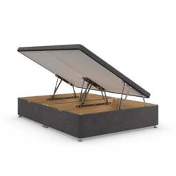Everyday Side Ottoman Bed Frame, Chenille - thumbnail 5