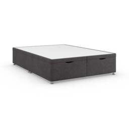 Everyday Side Ottoman Bed Frame, Chenille - thumbnail 2