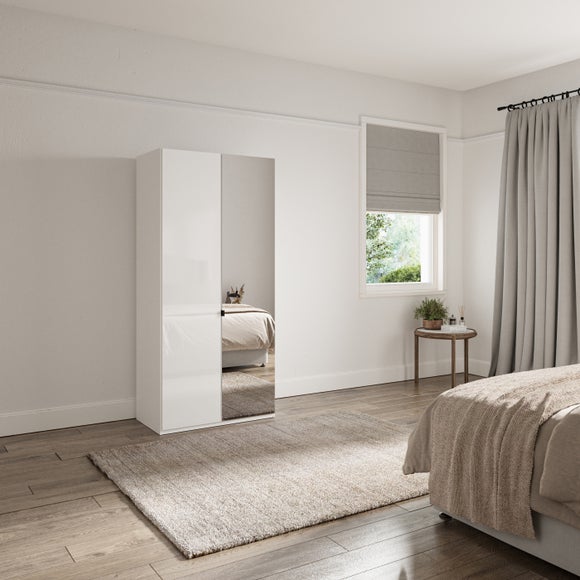 Wiemann Kahla 2 Door Mirrored Wardrobe - image 1
