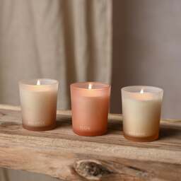 Serenity Tranquil Set of 3 Flow, Balance & Breathe Votive Candles - thumbnail 1