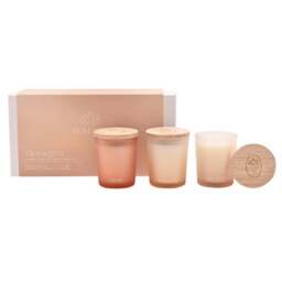 Serenity Tranquil Set of 3 Flow, Balance & Breathe Votive Candles - thumbnail 4