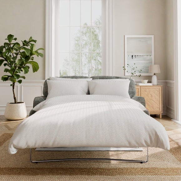 Martha Chunky Chenille 2 Seater Double Sofa Bed - image 1