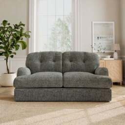 Martha Chunky Chenille 2 Seater Double Sofa Bed - thumbnail 2