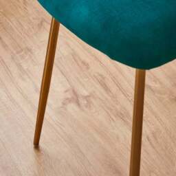 Kendall Dining Chair, Velvet - thumbnail 4
