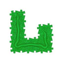 Muffik Snake Orthopaedic Sensory Play Mat Set of 6 - thumbnail 3