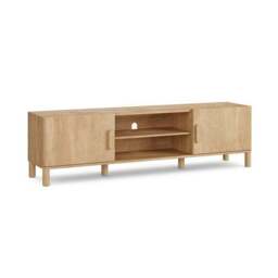 "Hatton Extra Wide TV Unit For TVs Up To 75"", Oak Effect" - thumbnail 6