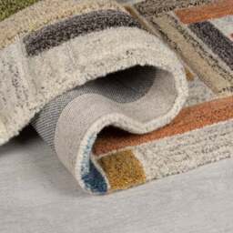 Russo Wool Geometric Modern Rug - thumbnail 4
