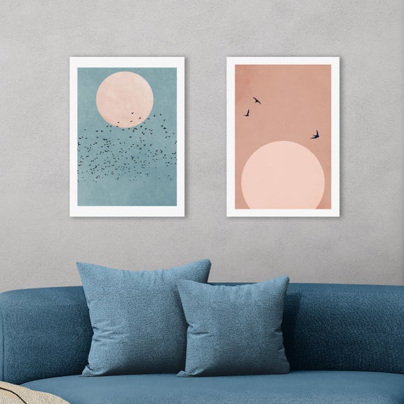 East End Prints Set of 2 Fly Away Prints - image 1