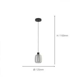 EGLO Molochio-Z Smart Colour Changing Adjustable Pendant Light - thumbnail 3