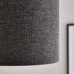 Barkweave Drum Lamp Shade - thumbnail 4