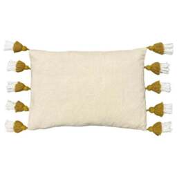 Furn. Rainbow Tuft Cotton Rectangle Cushion - thumbnail 3