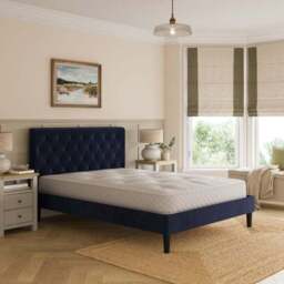 Emberly Velvet Bed Frame - thumbnail 2