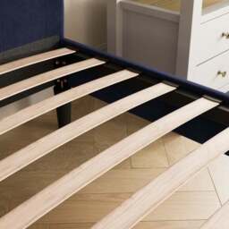Emberly Velvet Bed Frame - thumbnail 4
