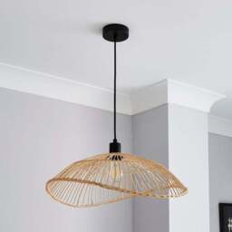Elements Jaula Rattan Pendant Light - thumbnail 2