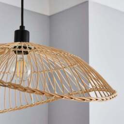 Elements Jaula Rattan Pendant Light - thumbnail 3