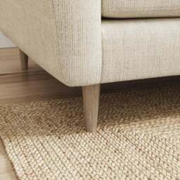 Sven Chunky Tonal Weave Large Corner Chaise Sofa - thumbnail 5