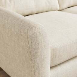 Sven Chunky Tonal Weave Large Corner Chaise Sofa - thumbnail 4