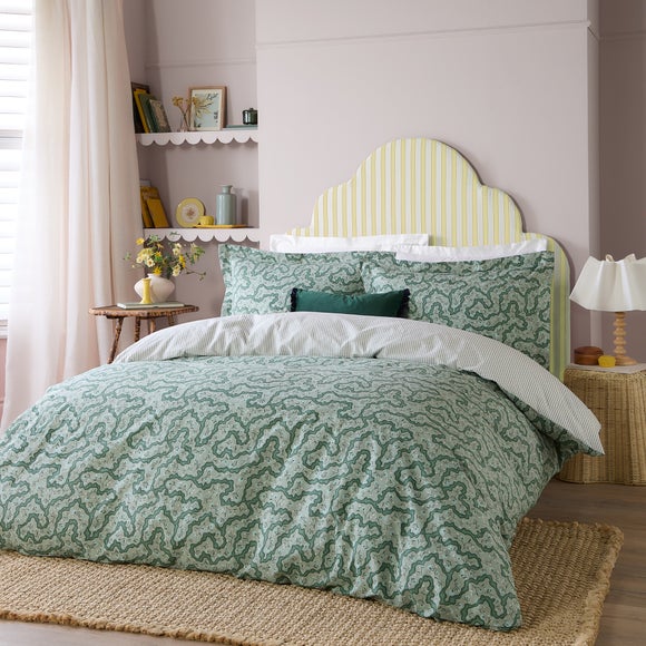 Wylder Nature Brianna 100% Cotton Duvet Cover and Pillowcase Set - image 1