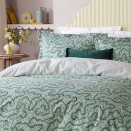 Wylder Nature Brianna 100% Cotton Duvet Cover and Pillowcase Set - thumbnail 3