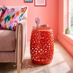 Sophie Robinson Madina Cut Out Indoor Outdoor Side Table - thumbnail 1