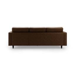 Zoe Faux Leather Corner Chaise - thumbnail 5