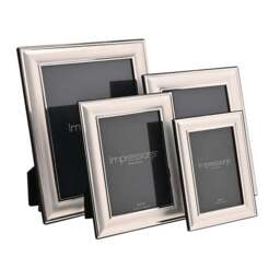 Impressions Silver Plated Border Edge Photo Frame - thumbnail 5