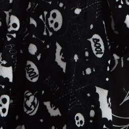 Bedlam Boo Fleece Throw Blanket 120cm x 150cm - thumbnail 2