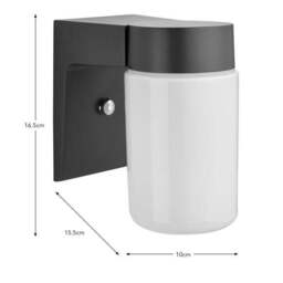 Elements Taylor Industrial Outdoor Wall Light - thumbnail 5