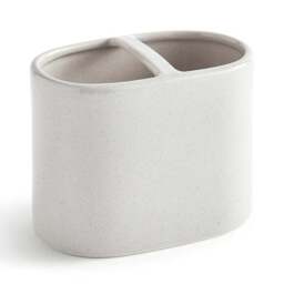Reactive Glaze Double Toothbrush Holder - thumbnail 2