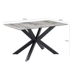 Indus Valley Athena 6 Seater Dining Table Corner Bench Set - thumbnail 5