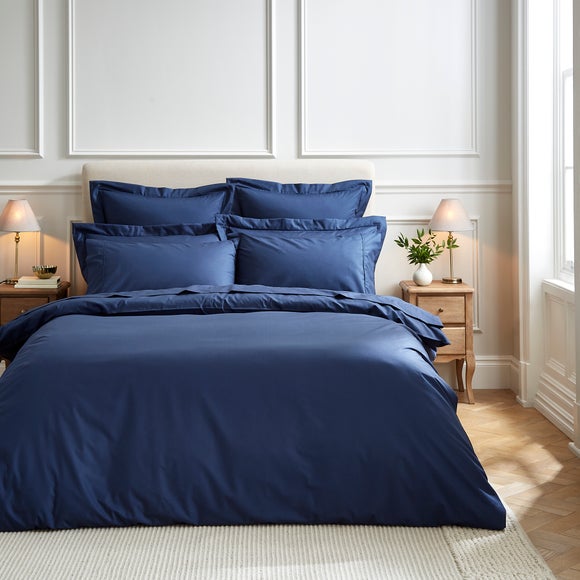 Dorma Crisp & Fresh 400 Thread Count Egyptian Cotton Percale Duvet Cover - image 1