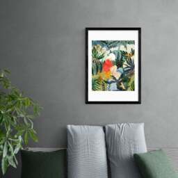 East End Prints The Distracted Reader Print - thumbnail 1