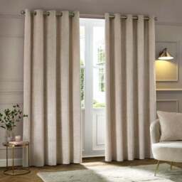 Paoletti Neptune Eyelet Curtains - thumbnail 2