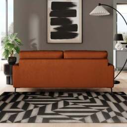 Lawson Matte Plush Velvet 3 Seater Sofa - thumbnail 3