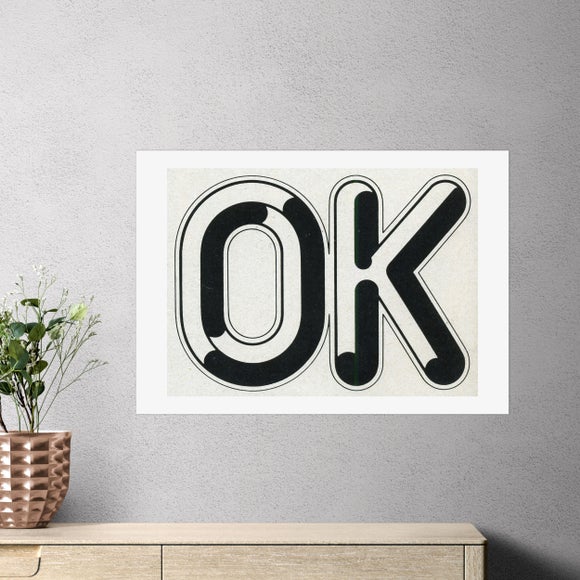 East End Prints OK Print by Vintage by Hemingway - image 1