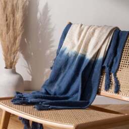 Furn. Mizu Cotton Throw Blanket - thumbnail 3