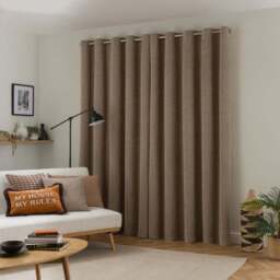 Genoa Chenille Blackout Eyelet Curtains - thumbnail 4