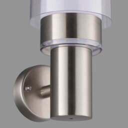 Adoni Steel Outdoor Wall Light - thumbnail 6