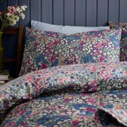 Dreams & Drapes Bessie Polycotton Duvet Cover & Pillowcase Set - thumbnail 2