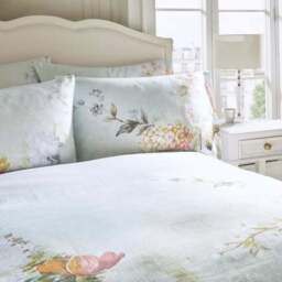 Holly Willoughby Dramatic Blooms 100% Cotton Duvet Cover and Pillowcase Set - thumbnail 2