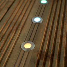 Set of 4 Luna Colour Changing LED Outdoor Solar Lights