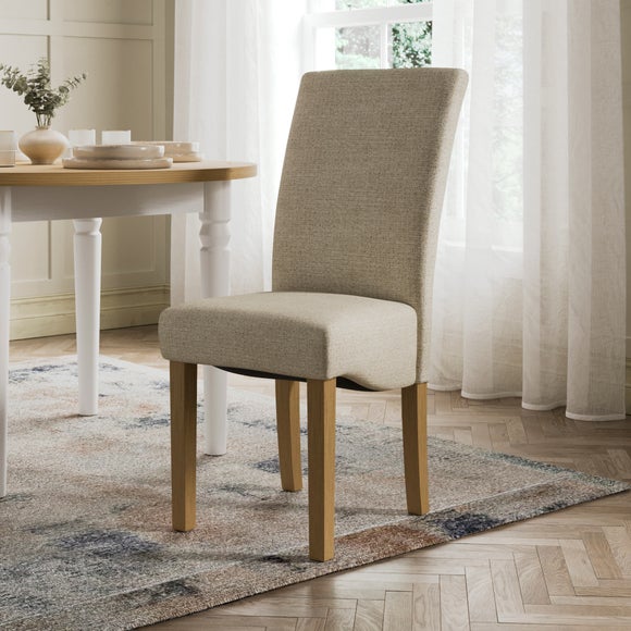 Aiden Set of 2 Dining Chairs, Boucle - image 1