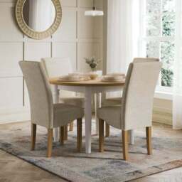 Aiden Set of 2 Dining Chairs, Boucle - thumbnail 2