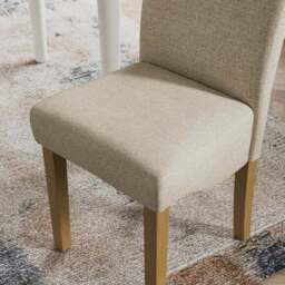 Aiden Set of 2 Dining Chairs, Boucle - thumbnail 3
