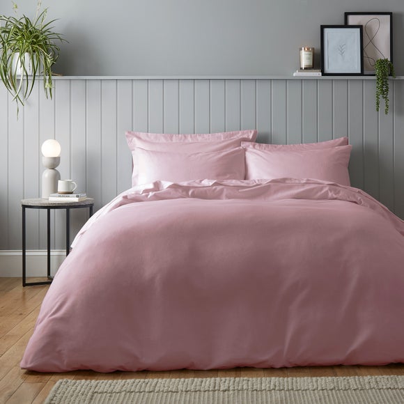 Soft & Cosy Luxury 100% Brushed Cotton Duvet Cover & Pillowcase Set - image 1