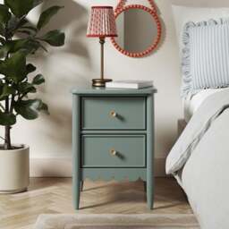 Remi 2 Drawer Bedside Table - thumbnail 1