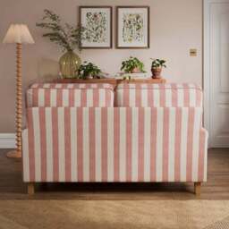Beatrice II Woven Stripe 2 Seater Sofa - thumbnail 2