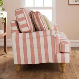 Beatrice II Woven Stripe 2 Seater Sofa - thumbnail 3